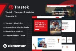 Trastek – Transport & Logistics Template Kit