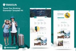 Travelin - Travel Tour Booking Elementor Template Kit