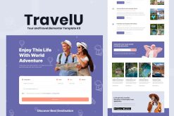 TravelU - Tour & Travel Elementor Template Kit