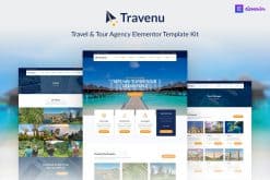 Travenu - Travel & Tour Agency Elementor Template Kit