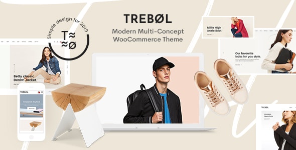 Download Trebol - Minimal & Modern Multi-Concept WooCommerce Theme