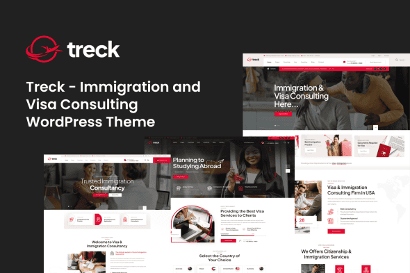 Download Treck Immigration Visa Consulting WordPress Theme GPL WordPress Plugin