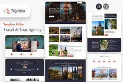 Tripitika - Tourism & Travel Agency Elementor Template Kit