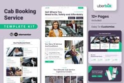 Uberbuk - Taxi Company & Online Cab Service Elementor Template Kit