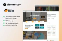 Ubin - Flooring Service Elementor Template Kit