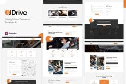 Udrive - Driving School Elementor Template Kit