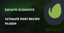 Download Ultimate Post Recipe Plugin for WordPress