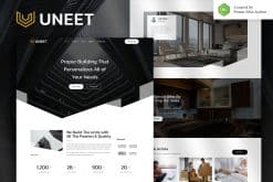 Uneet - Apartment & Single Property Real Estate Elementor Template Kit