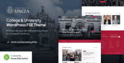 Uneza - College & University FSE WordPress Theme