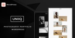 Download Uniiq Photography Portfolio WordPress Theme GPL WordPress Plugin