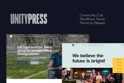 Download UnityPress - Community Club WordPress Theme GPL WordPress Plugin