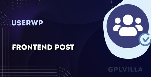 Download UsersWP Frontend Post
