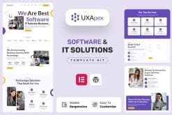 UXApex - IT Solutions & Services Company Elementor Template Kit