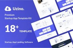 Uzino | Startup App Elementor Template Kit