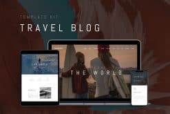 Vagabonds - Travel Blog Elementor Template Kit