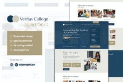 Veritas - University and School Elementor Template Kit