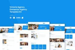 Victoria - Agency & Business Elementor Template Kit