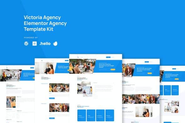 Victoria - Agency & Business Elementor Template Kit