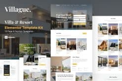 Villague - Private Villa & Resort elementor Template Kit