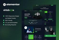 VirtaBox - Virtual Reality Services Elementor Template Kit