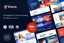 Download Visora - Immigration and Visa Consulting Theme GPL WordPress Plugin