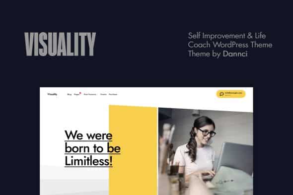 Download Visuality - Self Improvement & Life Coach WP GPL WordPress Plugin