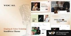 Download Vocal - Singing & Voice Artist WordPress Theme