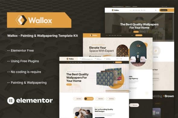 Download Wallox – Painting & Wallpapering Template Kit