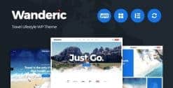 Download Wanderic - Travel Blog & Lifestyle WordPress Theme