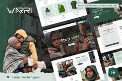 Warri – Refugee Center Elementor Pro Template Kit