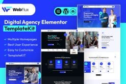 WebFlux – Digital Agency Elementor Template Kit