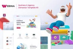 Webina - Business Agency & Startup Elementor Template Kit