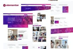 Wefa - Digital Marketing & Brand Design Agency Elementor Template Kit