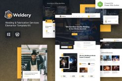 Weldery - Welding & Fabrication Services Elementor Template Kit