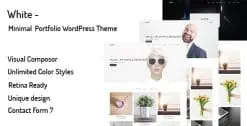 Download White – Minimal Portfolio WordPress Theme