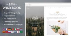 Download Wild Book - Vintage & Elegant WordPress Blog Theme