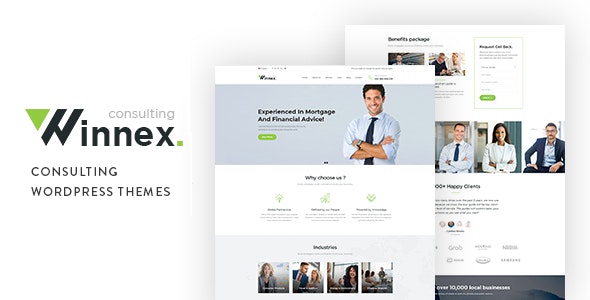 Download Winnex - Business Consulting WordPress Themes