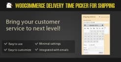 Download WooCommerce Delivery Time Picker for Shipping GPL WordPress Plugin