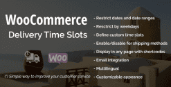 Download WooCommerce Delivery Time Slots GPL WordPress Plugin