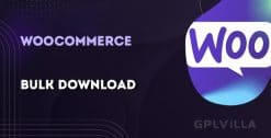 Download WooCommerce Bulk Download WordPress Plugin GPL