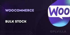 Download WooCommerce Bulk Stock Management WordPress Plugin GPL