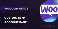 Download Customize My Account Page For Woocommerce WordPress Plugin GPL