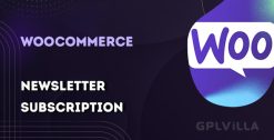 Download WooCommerce Newsletter Subscription