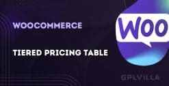 Download Tiered Pricing Table for WooCommerce