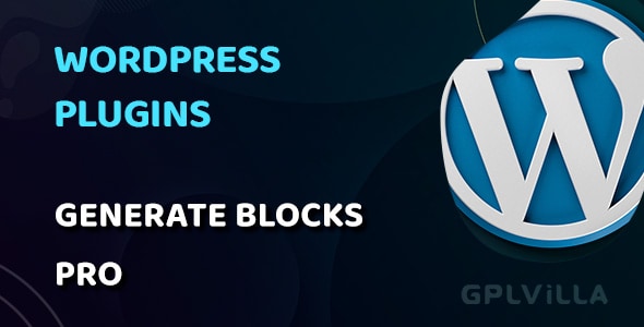 Download GenerateBlocks Pro WordPress Plugin GPL