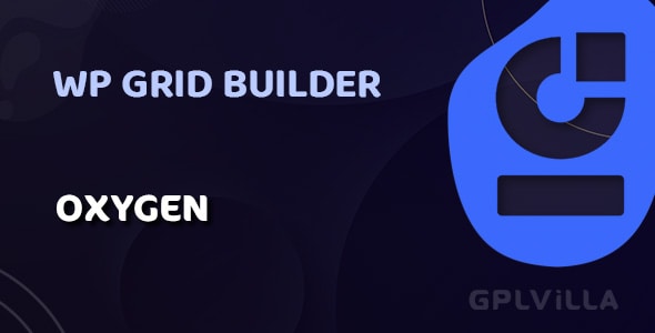 Download WP Grid Builder - Oxygen WordPress Plugin GPL