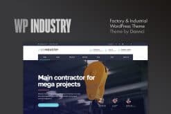 Download WP Industry - Industrial WordPress Theme GPL WordPress Plugin