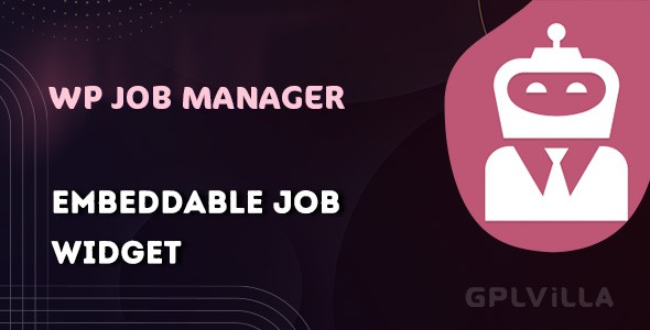 Download WP Job Manager - Embeddable Job Widget