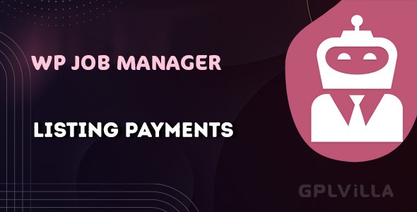 Download WP Job Manager Listing Payments