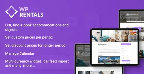 Download WP Rentals - Booking Accommodation Theme